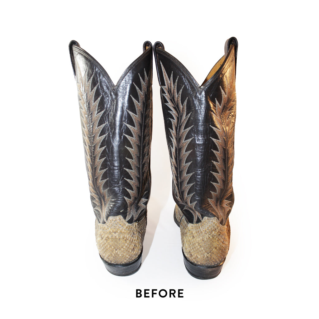 Tony Lama Snake Cowboy Boots