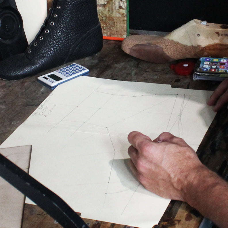 BootMakingClass_PatternMaking_Photo